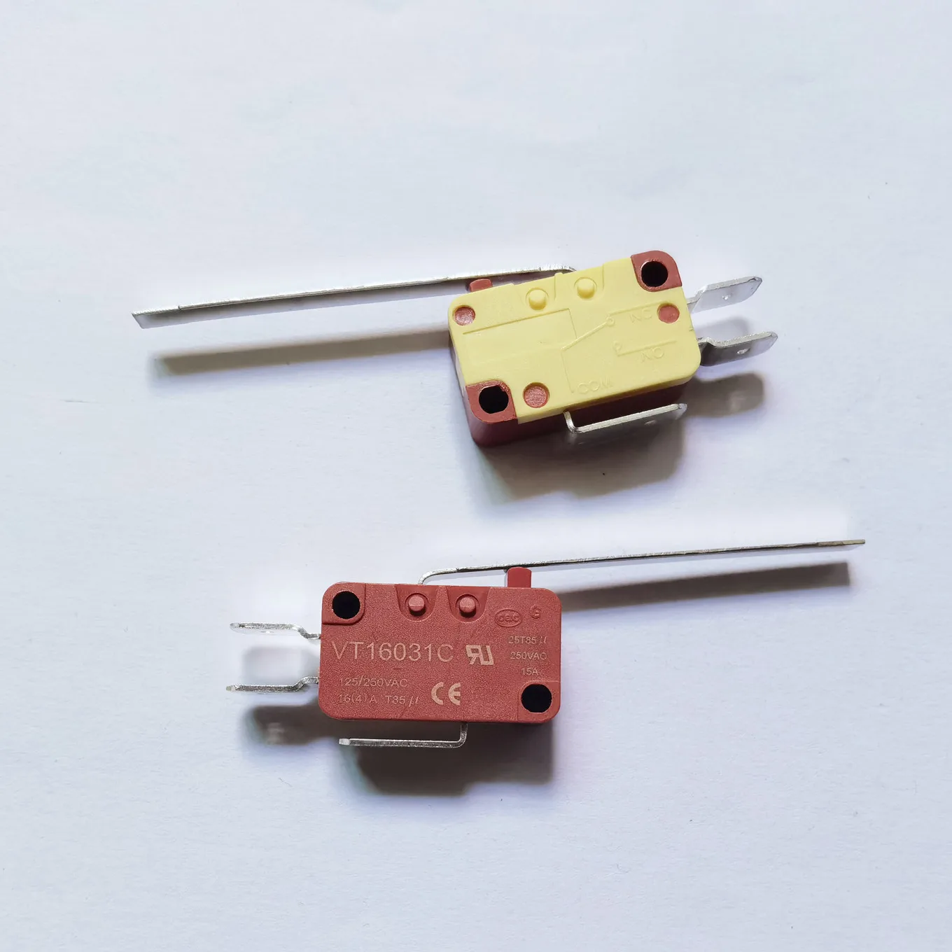 

Original new 100% VT16031C long pendulum rod high current micro switch 15A250VAC 16A 125/250VAC