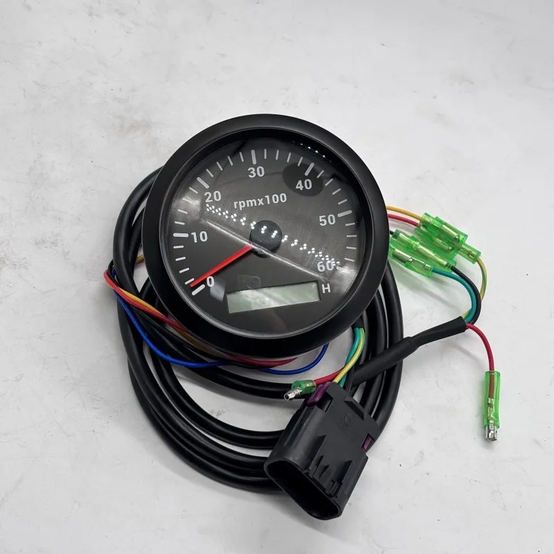 1pc For Yamaha For Mercury 6K 6000 8000 RPM Tachometer Gauge Outboard RPM Meter Outboard Motor