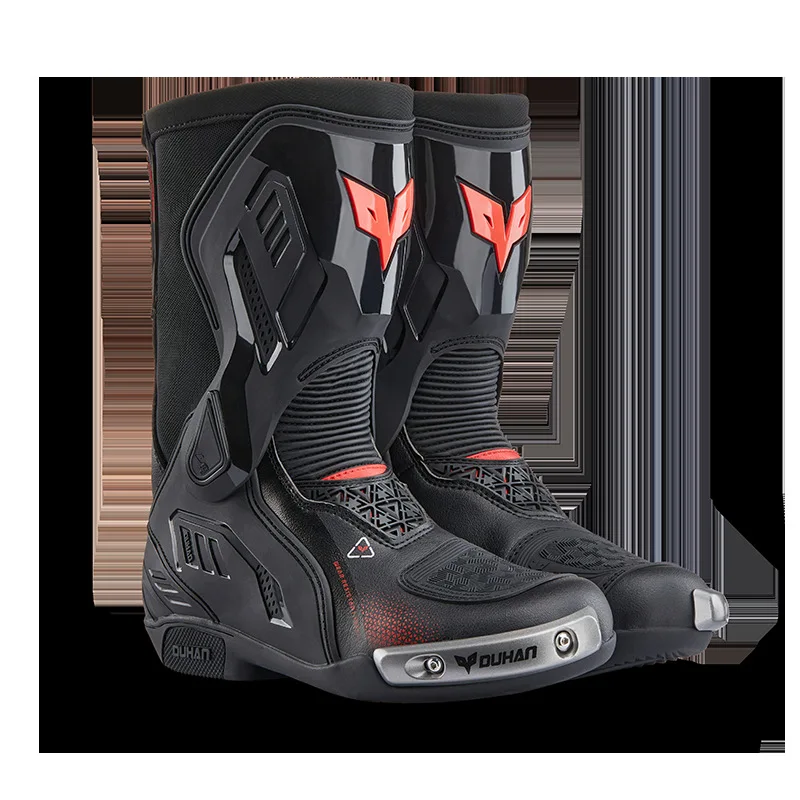 

DUHAN Four Seasons Riding Racing Shoes Motorcycle Boots Non-Slip Botas Motocross Waterproofbotas Para Moto Anti Impact