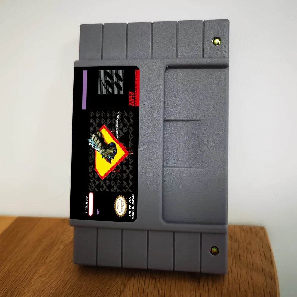 لعبة أكشن للموت وإرجاع سوبر مان - خرطوشة إصدار الولايات المتحدة الأمريكية أو أوروبا متاحة لوحدات تحكم ألعاب SNES #2