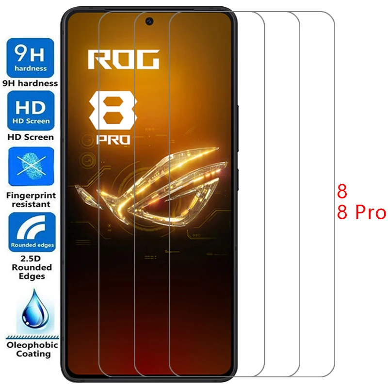Защитная пленка для экрана Asus ROG Phone 8 Pro Edition, защитное закаленное стекло для ROG Phone 8 Pro, пленка для ROG Phone 8 5G, стекло для ROG Phone 8.