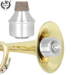 Silver Trumpet Straight Mute Aluminium Trumpet WoW Weakphone   Lightweight Mute  Brass Instrument Accessories