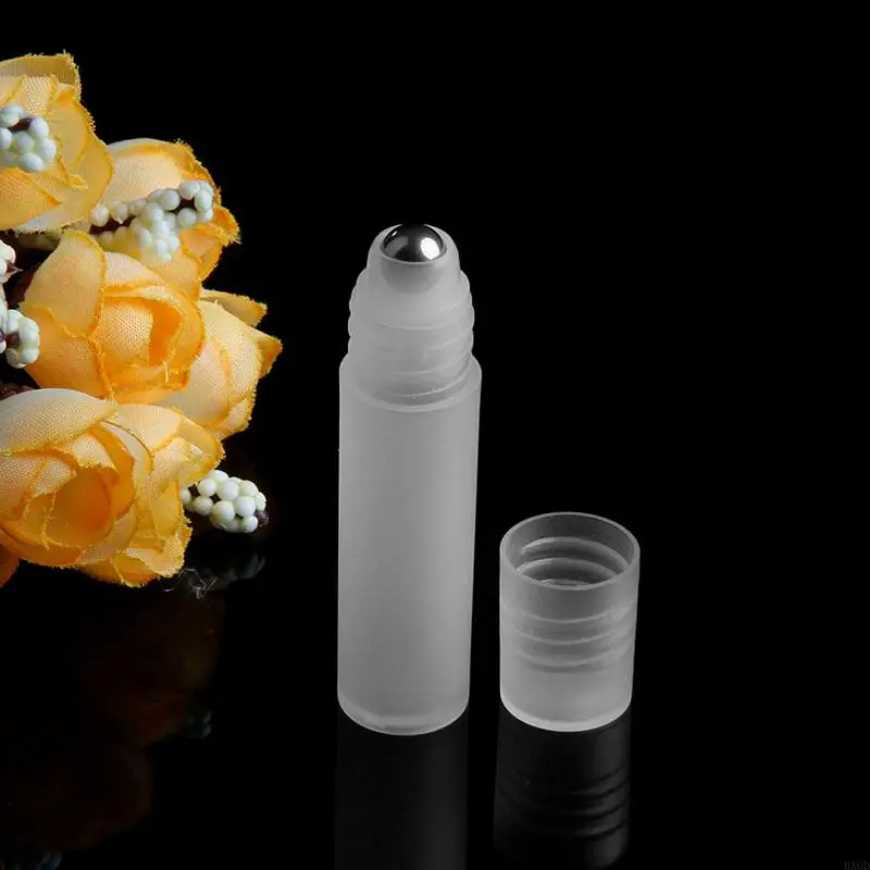 HX6D 5ml/10ml Nước hoa trống rỗng Cuộn trên máy mát xa bóng lăn bằng thép không gỉ