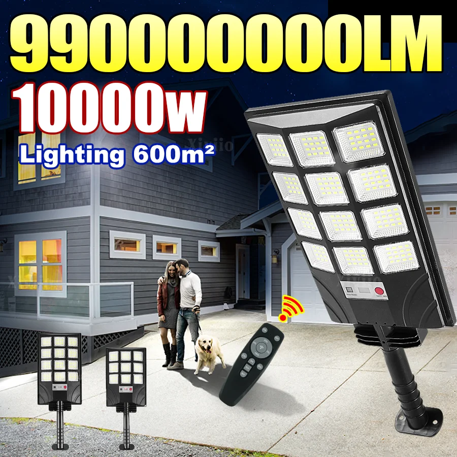 Lámpara Solar LED Superpotente de 990000000LM