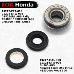 Motorcycle Water Pump Oil Seal Kit For Honda SH300 ABS NSS250 Forza 250 MF10 NSS300/A forza 300 OEM:91202-KTW-901 19217-MAL-300