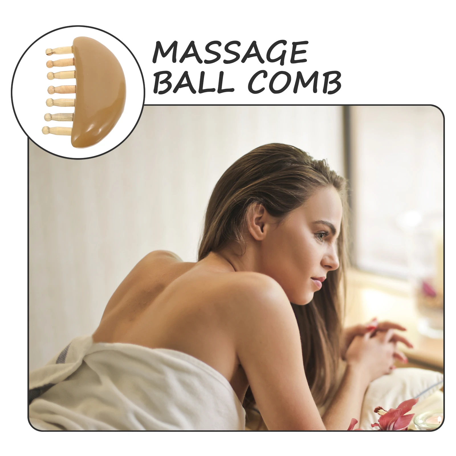 

Ergonomic Scalp Massage Comb For Women Men Hair Care Tool Promotes Scalp Health Comfortable Grip Massaging