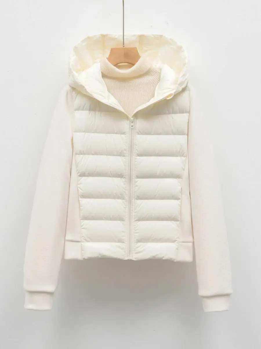 Penghu Chi Nieuwe Ganzendons ort Lichtgewicht Dames Jaet Fitn Buitensportjas Lange Sve Nylon Zomer 2025