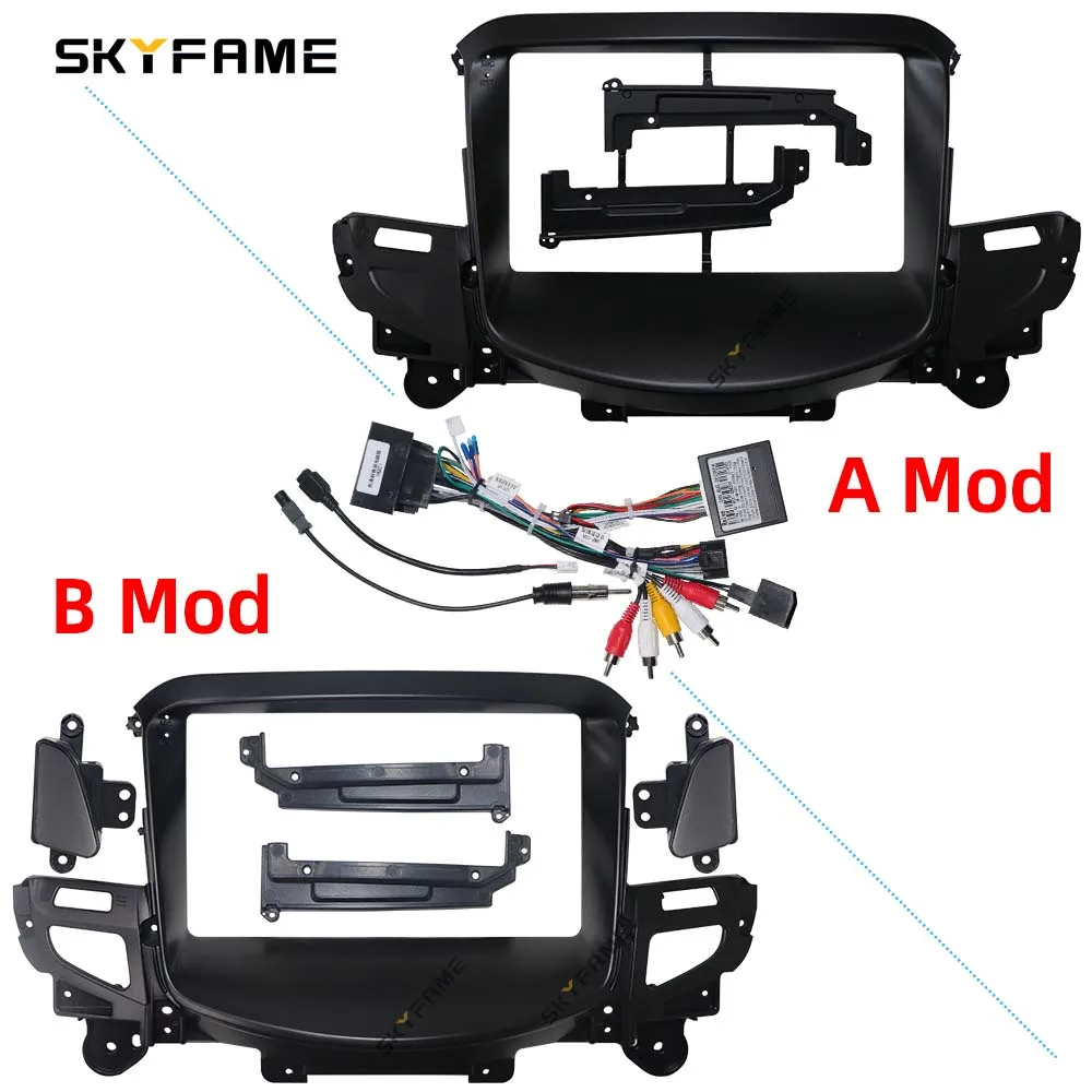 

SKYFAME Car Frame Fascia Adapter Canbus Box Decoder Android Radio Dash Fitting Panel Kit For Holden Wagon