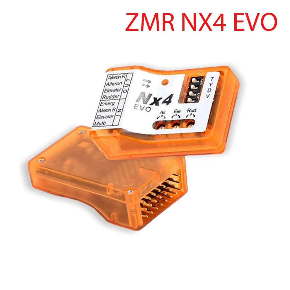 ZMR 4.5V-6.0V NX4 PRO EVO Flight Controller 3D Flight Gyroscope Balance For Fixed-wing Aircraft Support Rate / Hold/Gyro Parts