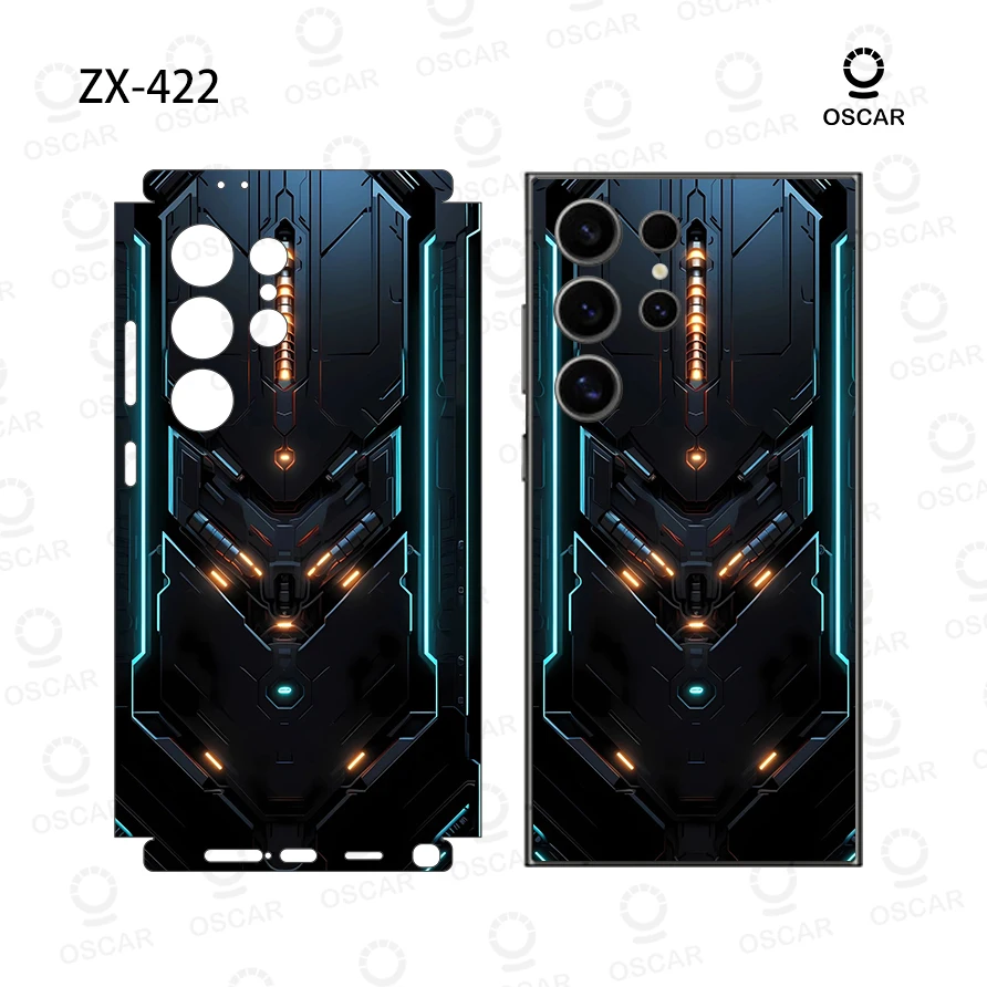 Colorful Decal Skin for Samsung Galaxy S26 S23 S25 Ultra Plus S24 S24Ultra Back Screen Protector Cover Wrap Stones Sticker