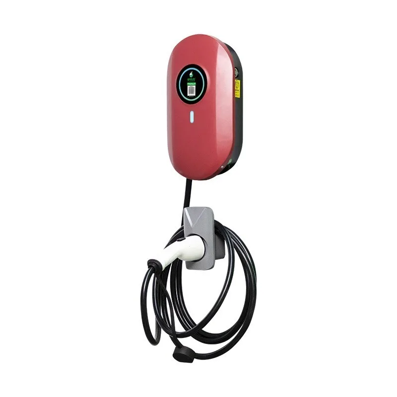 7Kw Wall Mounted Home Ev Charging Station For New Energy Cars Fast Slow Charge With Overcurrent Protection Ip54 Waterproof
