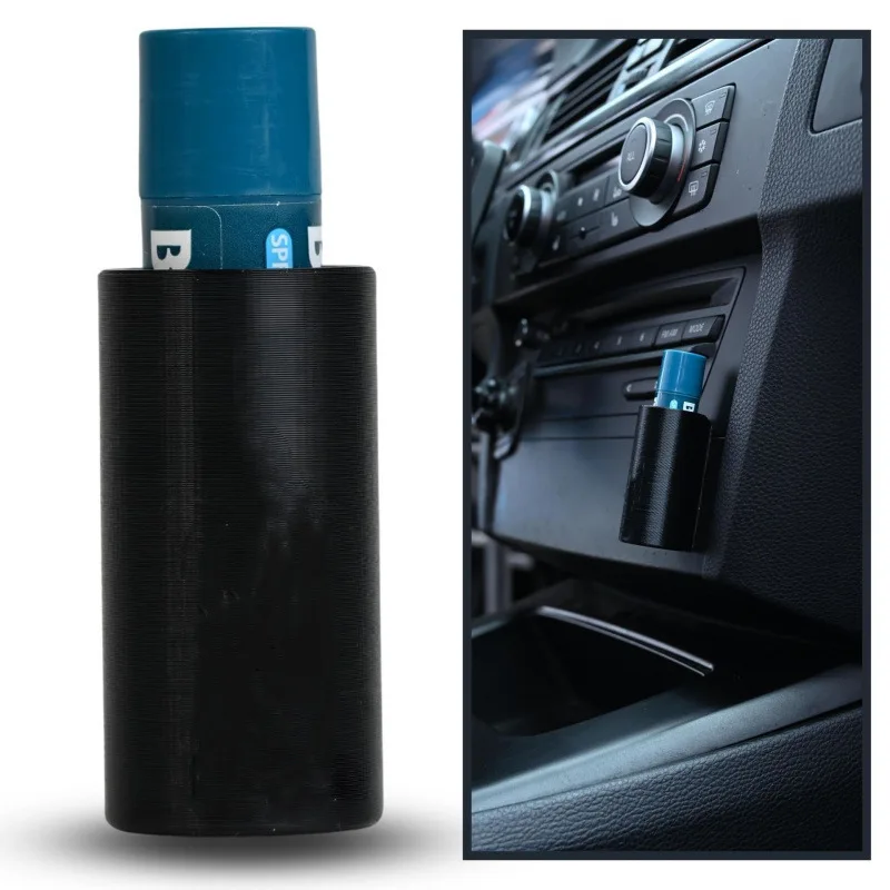 

Car-mounted Punch-free Self-adhesive Lipstick Storage Holder, Portable Organizer for Lipsticks, Cosmetics & Small Accessories