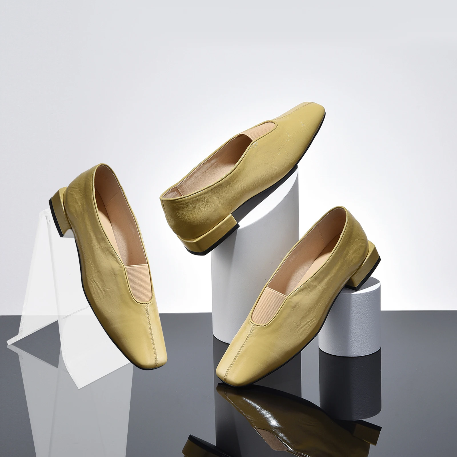 

5pcs Transparent Acrylic Shoe Rack Clear Shelf High Heel Storage Sneaker St Display Bracket Showing Holder