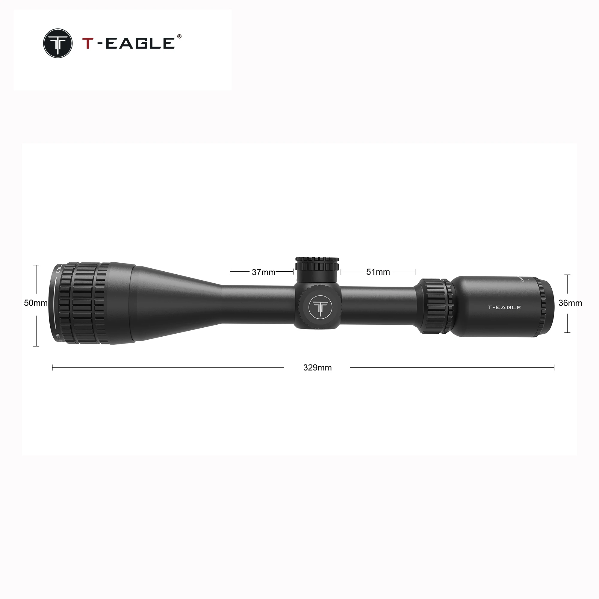 4-16x44 AOIR Tactical Red/Green Crosshair Reticle Optics 4-16X Adjustable Scope Hunting Accessory view 2