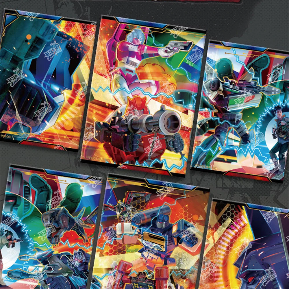 KAYOU Original Transformers Kartenspiel TCG: Energy Critical Mega Pack Sammelkarten Kinder Erwachsene Spielzeug Geburtstagsgeschenke