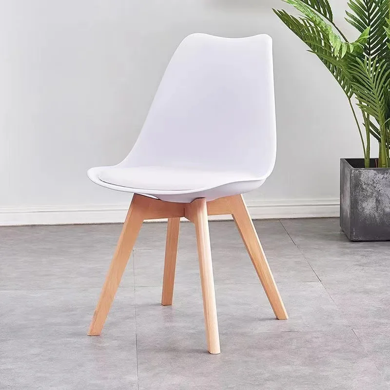 Modern Dining Chair Home Chair Minimalist Nordic Backrest Chair Dinning Table Chair Accent Chair Lounge Chair for Living Room image 6