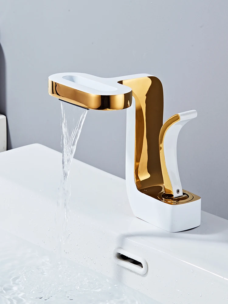 

Faucet, basin, washbasin, cold and hot bathroom, bathroom counter, faucet, all copper household