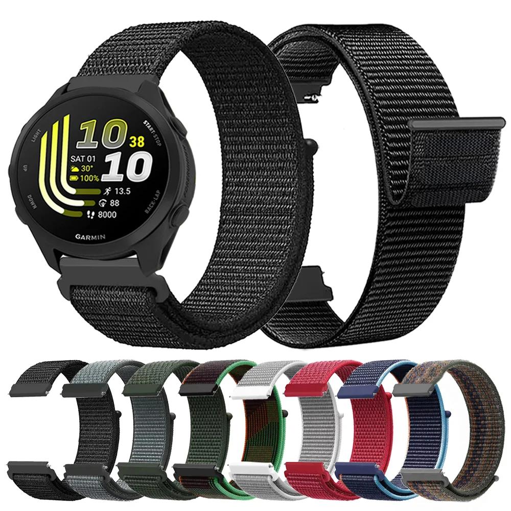 �y�Z�[�����z20mm 22mm �X�|�[�c�ʋC���u���X���b�g Garmin Forerunner 70 170 Music 55 165 265 570 �i�C�����X�g���b�v Venu 4 3 Sq2/S50 �����p�o���h