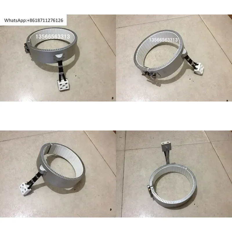 1pcs Molding Machine Accessories Ceramic Single Handle Electric Heating Ring 200x60mm