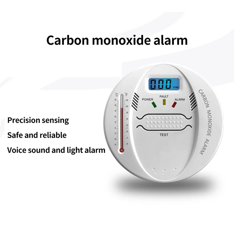 Honeycomb Soot Smoke Detector, Monóxido de Carbono, CO, Azul, Detecção de fumaça, Fogão a carvão