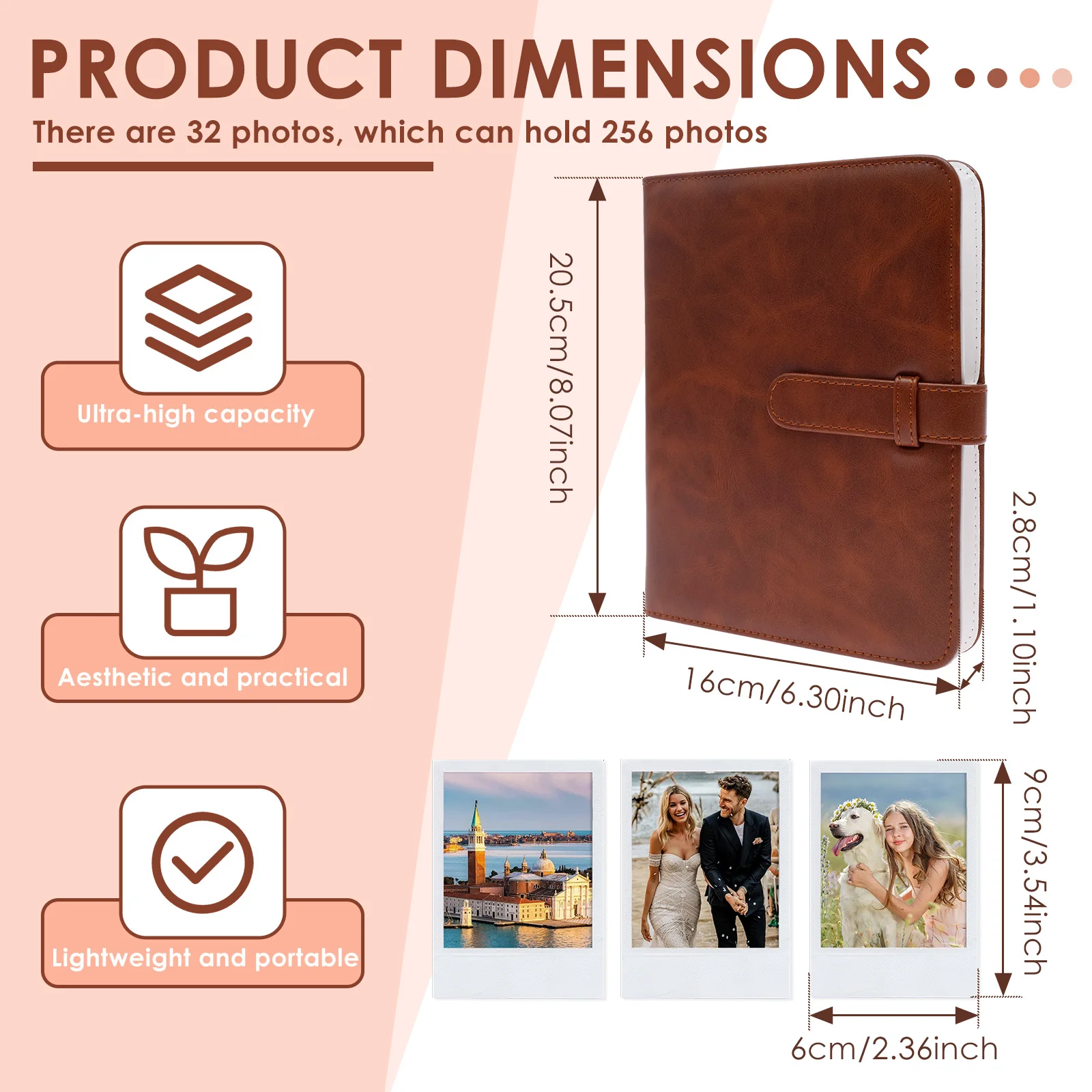 256 Pockets 4 Grids Photo album Kpop Idol Photo Card  PU Leather Case Loose-leaf Collect Book photocard binder Photocard holder
