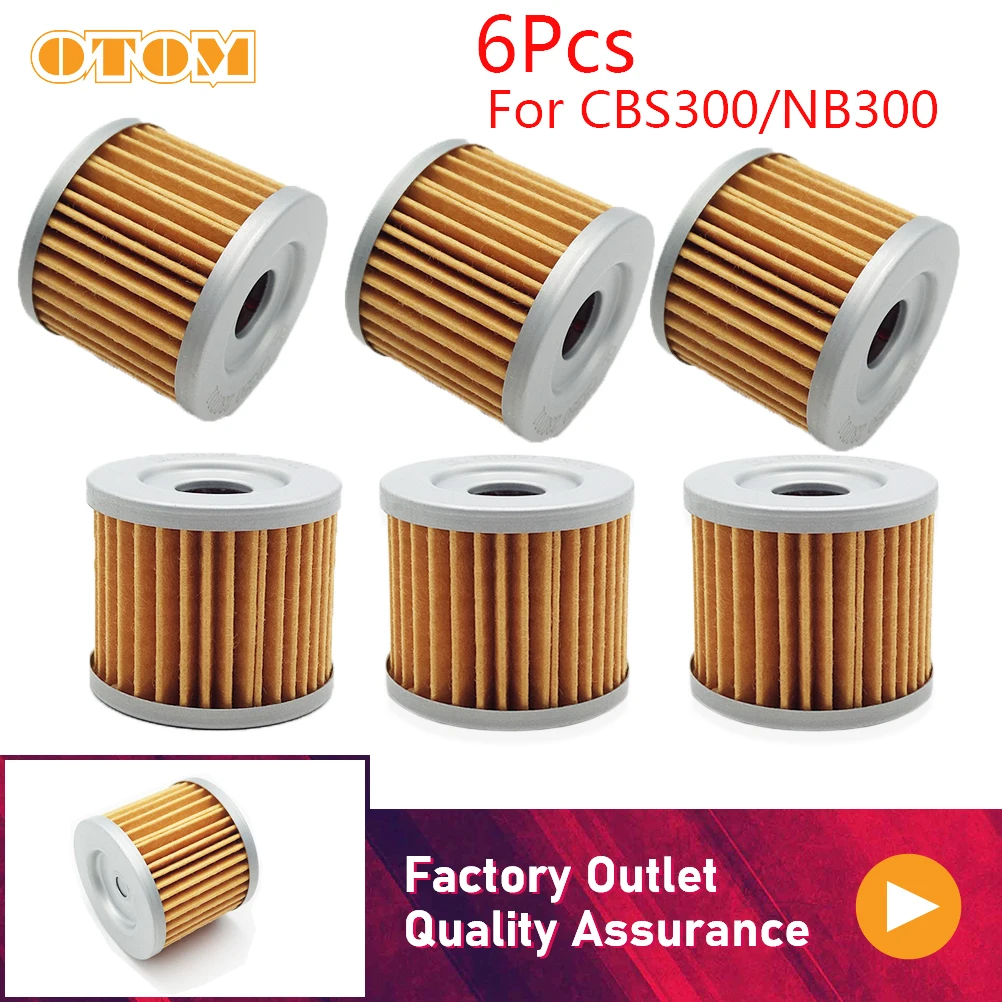 OTOM-filtro de aceite de motor de motocicleta, accesorios de 300cc para ZONGSHEN CBS300 ZS174MN-3 ZS174MN-5 NB300, Motor refrigerado por agua de 4 tiempos