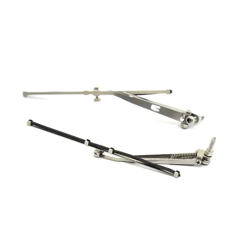 New Arrival 1/10 Simulation Movable Metal Wiper for TRX4 TRX6 90046 SCX10III Remote Control Race Car Accessories Subassemblies