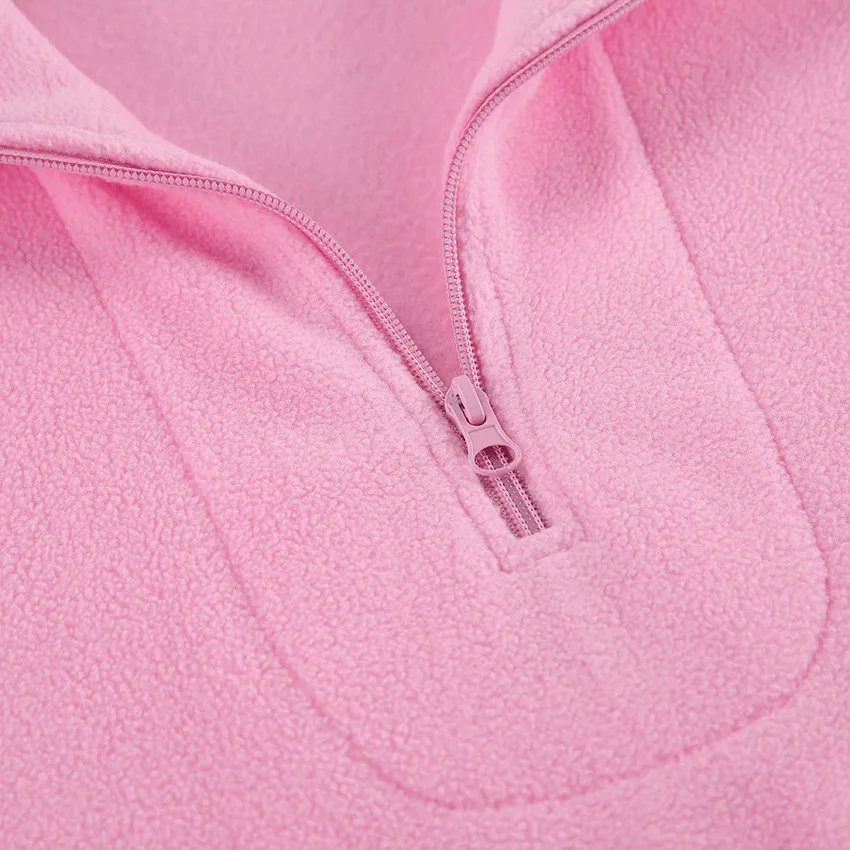 Loose Fit Pullover Hoodie Mid Length Commuter with Regular Sleeve Long Sleeve Notched Collar Elegant Colorblock Women Sweatshirt