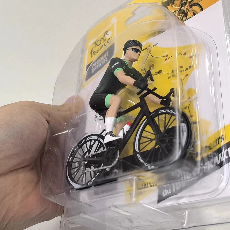 Modèle de vélo à l'échelle 1:18, modèle de simulation en plastique, collection statique, cadeaux décoratifs pour les fêtes