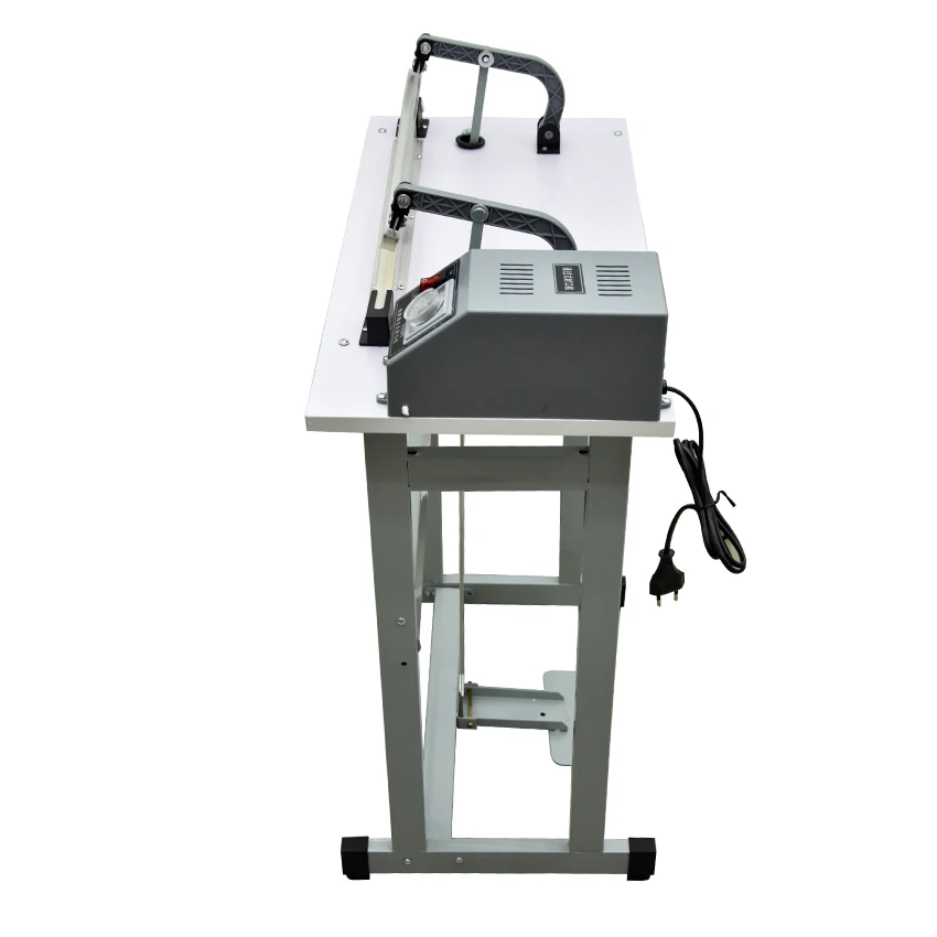 400 واط 3 مللي متر العرض 40 سنتيمتر طول دواسة القدم السدادة آلة الغذاء حزمة البلاستيك الكهربائية سريع الحرارة ختم آلة 220 فولت F-400