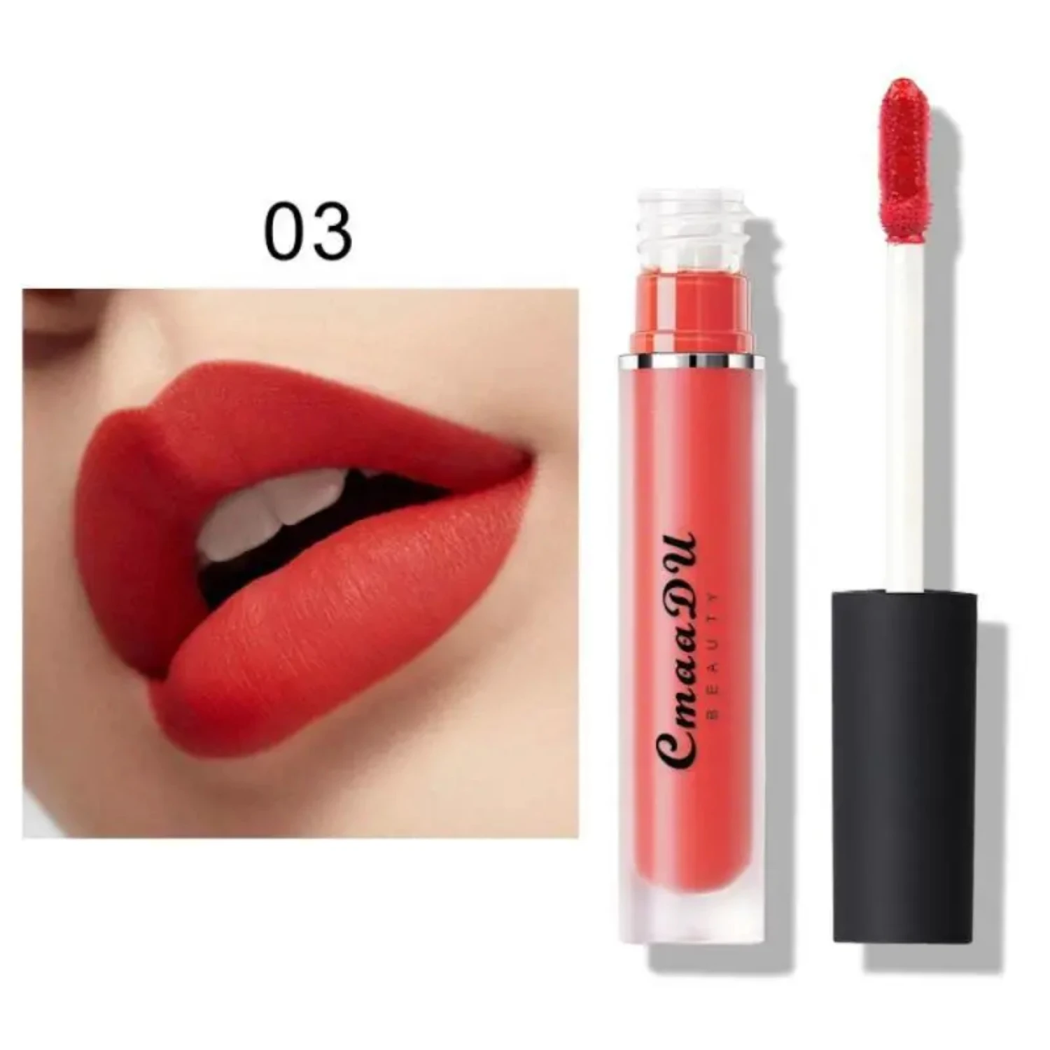 15 สี Non-Stick Cup Lip Gloss Matte ลิปสติกน้ําหอม men Tint สําหรับริมฝีปาก Lip oil gloss Tintas de labios Nyx แต่งหน้า Labiales