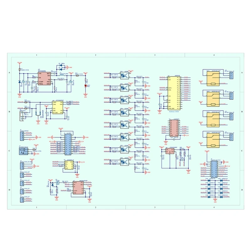 ●StamPLC IoT ESP32-S3 Programmable Logic Controller Cloud Data Monitoring IOT Development Board-ABFB