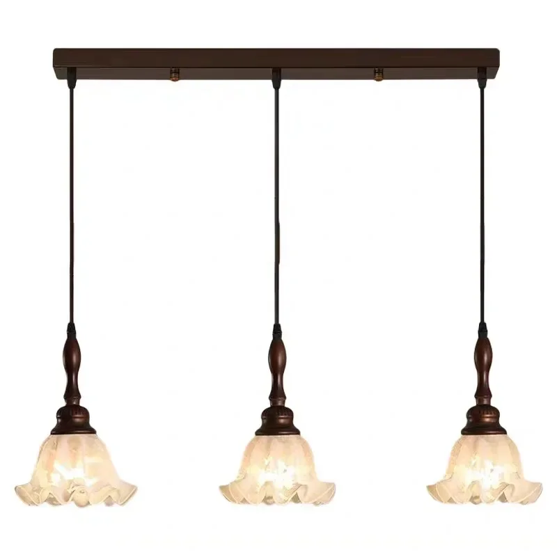 

American retro lily of the valley, French living room chandelier, medieval style, new model