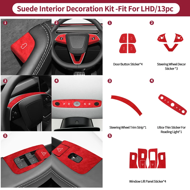 Model 3 Red LHD