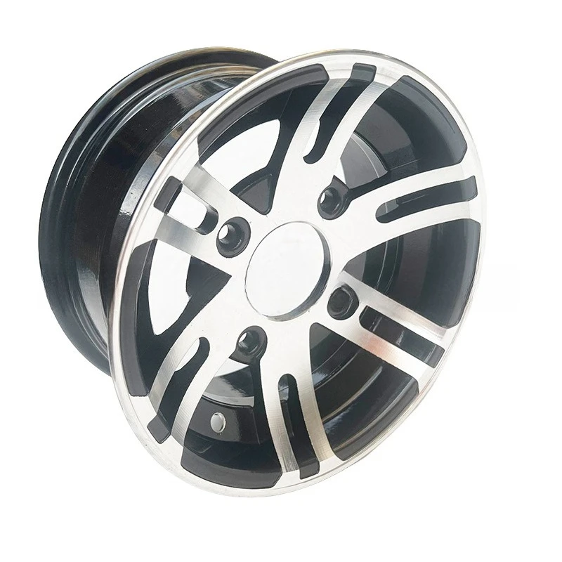 Four-wheeled ATV kart accessories modified 21/23x7-10 inch aluminum wheel rim 10 inch double diameter front wheel hub