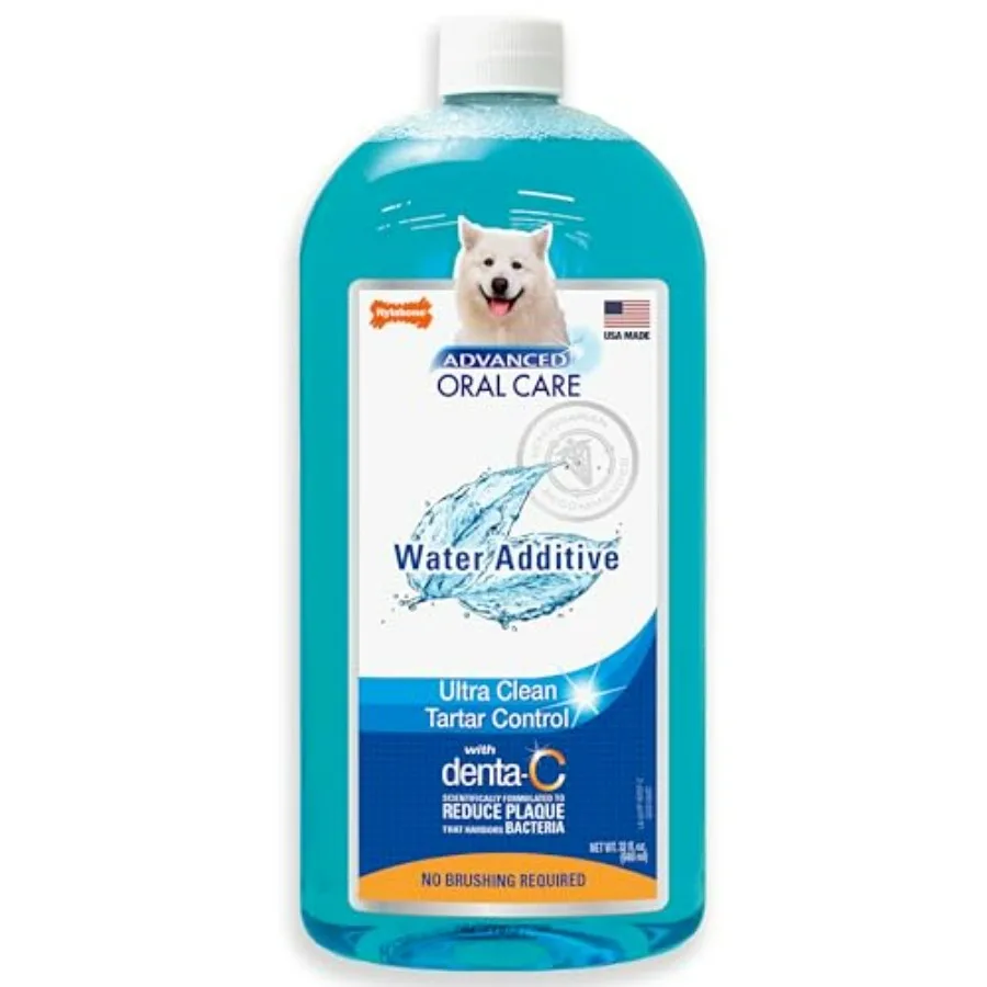 

Advanced Oral Care Pet Dental, Liquid Tartar Remover Breath Freshener for s, Teeth-Cleaning, Original Flavor, 32 oz