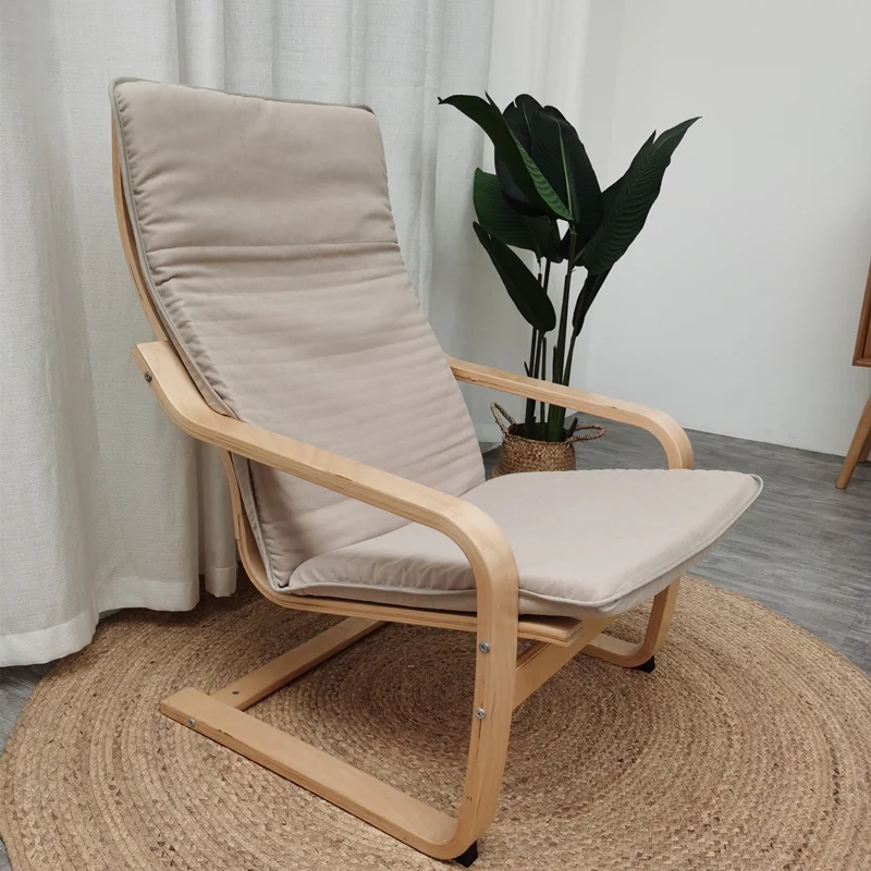 Nordic Bonn Leisure Chair Single Armchair Light Luxury Minimalist Single Sofa Chair Wabi Chair Leisure Chair Balcony Chair