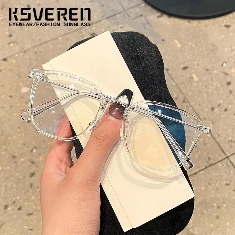 Gafas de lectura con bloqueo de luz azul ovaladas Retro de lujo a la moda, montura de gafas graduadas ópticas para hombres y mujeres de 0 + 0,5 a + 6,0