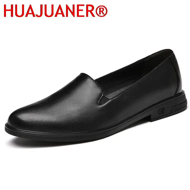 

Luxury Loafers Men Big Size 37-47 Genuine Leather Moccasins Breathable Casual Shoes Mens Driving Shoes Low Top Lazy Boat Shoes