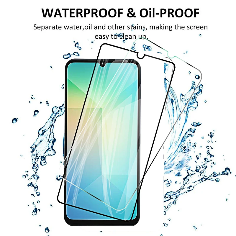 Protective Glass for Samsung Galaxy A06 Screen Protectors Tempered Camera Soft Lens Cover Film for Samsung A16 4G 5G A 06 16