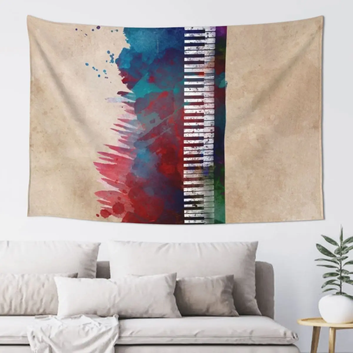 

keyboard art #keyboard #piano Tapestry Room Design Wall Coverings Tapestry