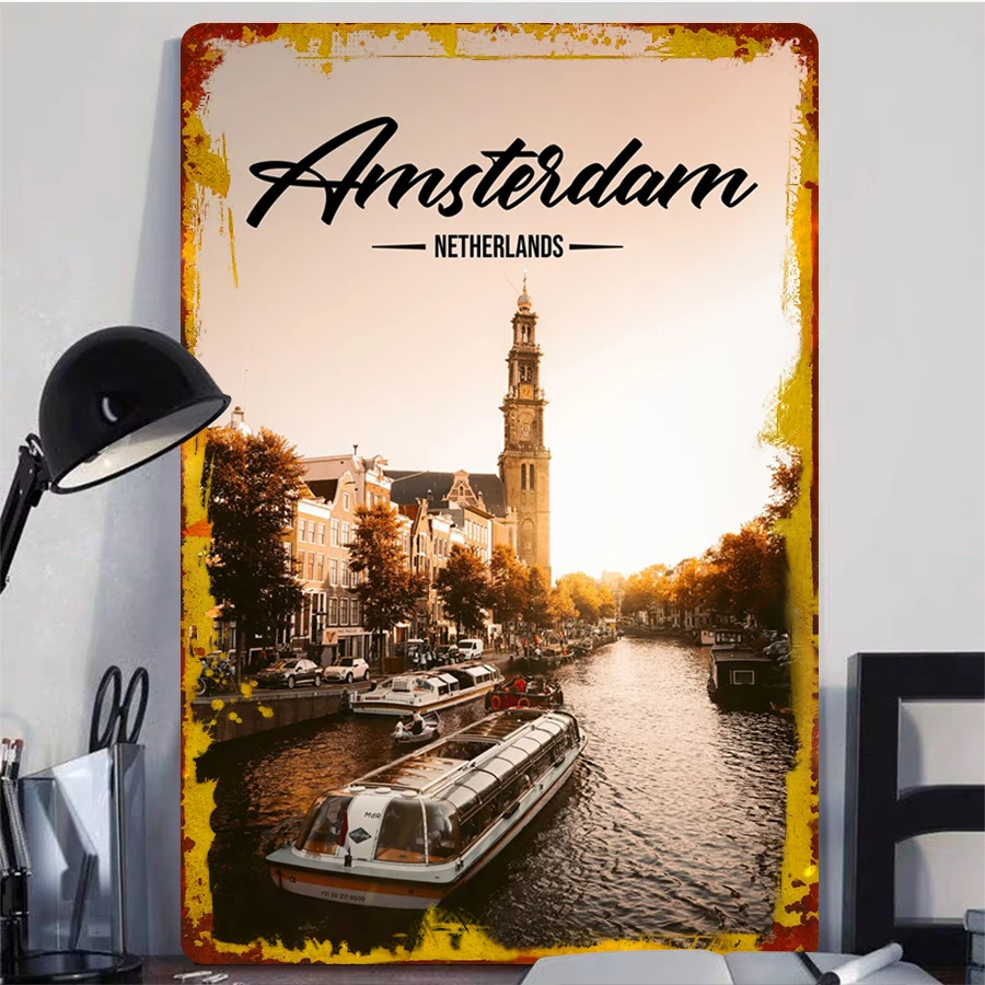 Peinture murale en fer avec pa - Home Decor Netherlands avis et prix