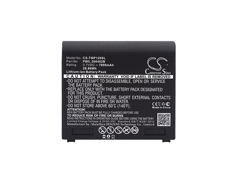 Batería de Repuesto CS para Trimble Mobile Mapper 100, MobileMapper 120, ProMark 100, ProMark 120, ProMar PN:PM5 7800mAh / 28.86Wh