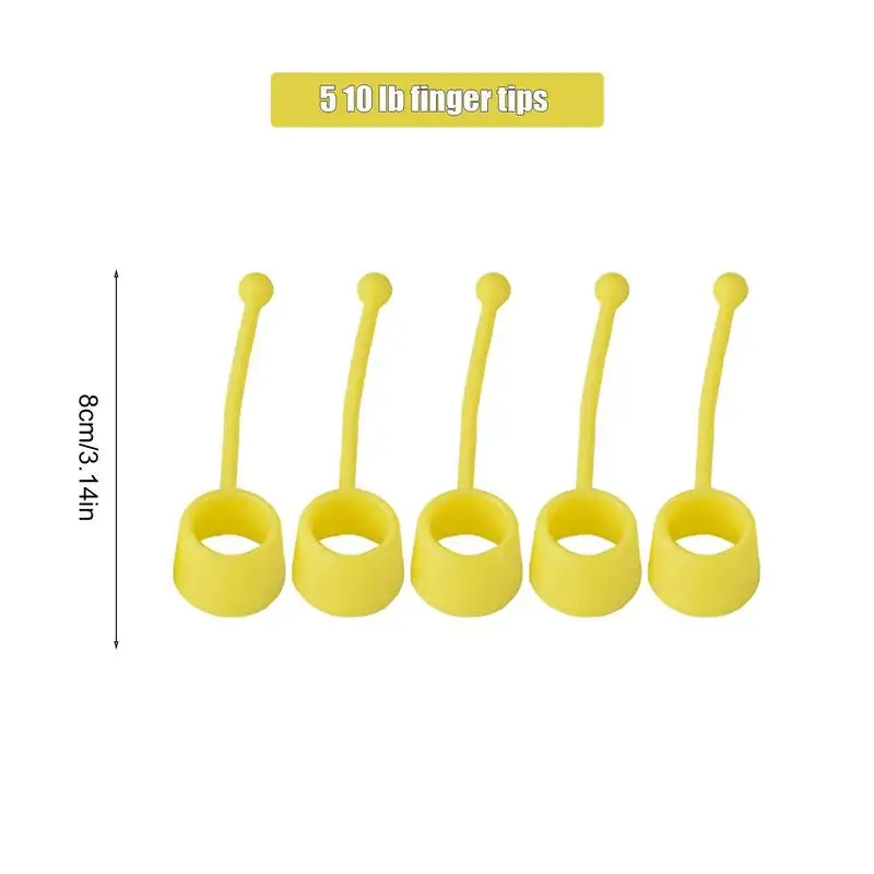 Finger Strengthener Hand Exerciser Silicone Hand Grip Device Forearm Grip Workout Set For Improving Finger And Wrist Strength