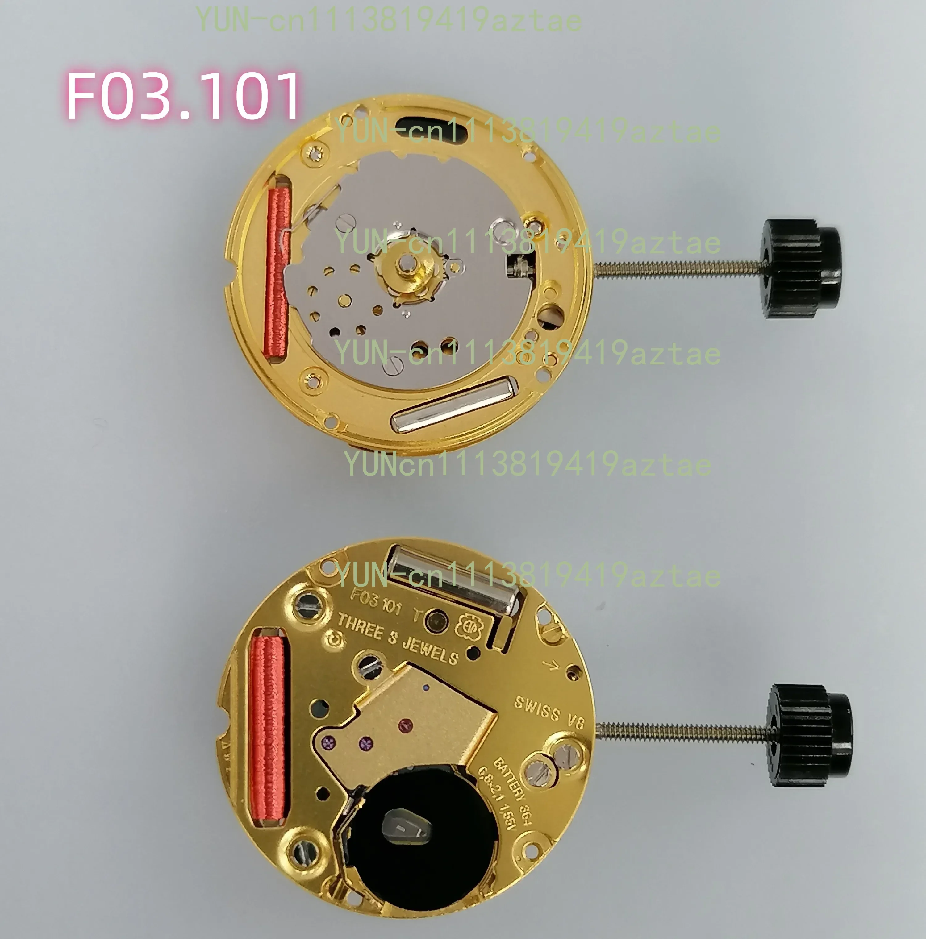 Swiss imported original brand new ETA F03.101 movement without calendar two hand F03101 quartz