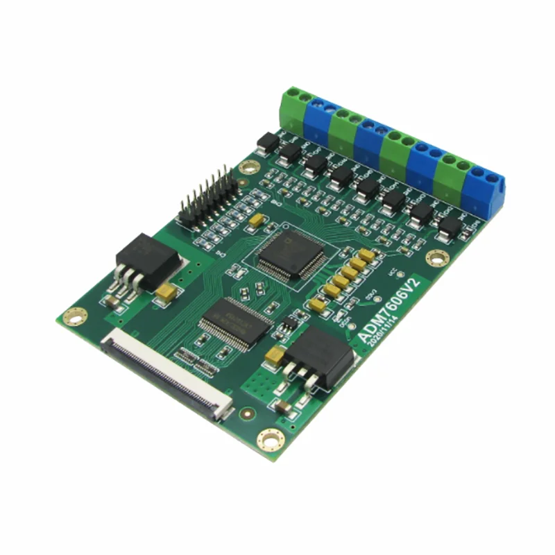 ADM7606V2 eight-channel ADC acquisition module iCore FPGA development board supporting use