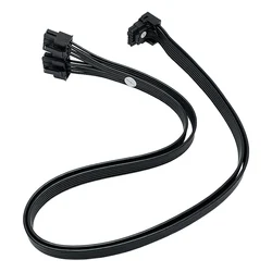 PCIE5.0 12VHPWR Dual 8Pin To 16pin(12+4p)  Straight or Angle Elbow Power Cable for RTX4000 RTX4080 RTX4090 Series  Module