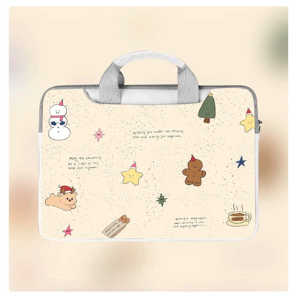 

Cartoon Animal Print Laptop Bag Laptop Case for Macbook Case 13.3 12 13 14 15.6 16 Inch Macbook Air Asus Huawei Storage Bag Gift