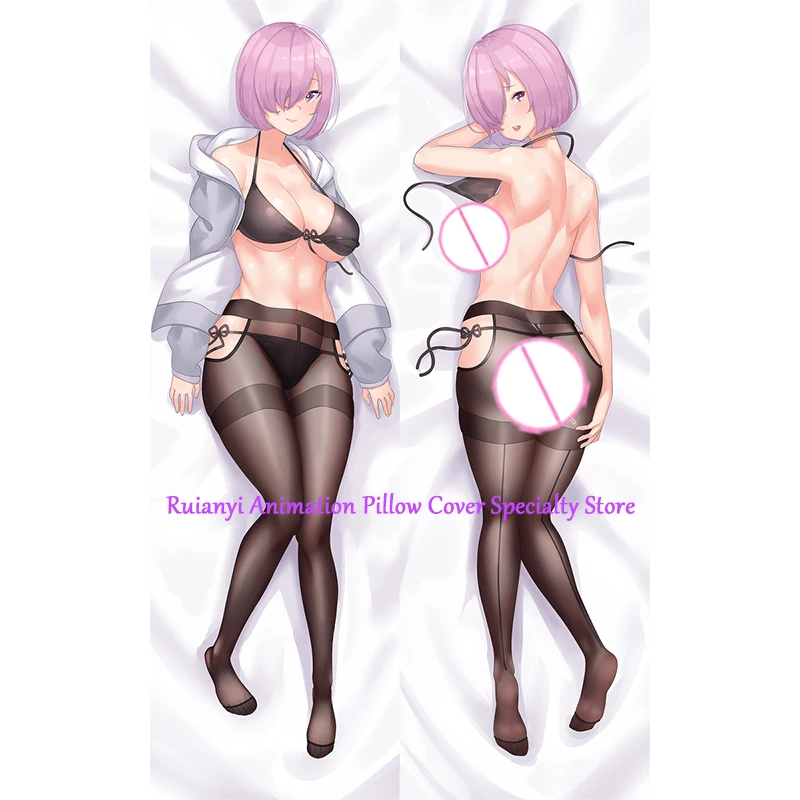 

Dakimakura Anime Mash Kyrielight Double-sided Pillow Cover Print Life-size body pillows cover Adult pillowcase