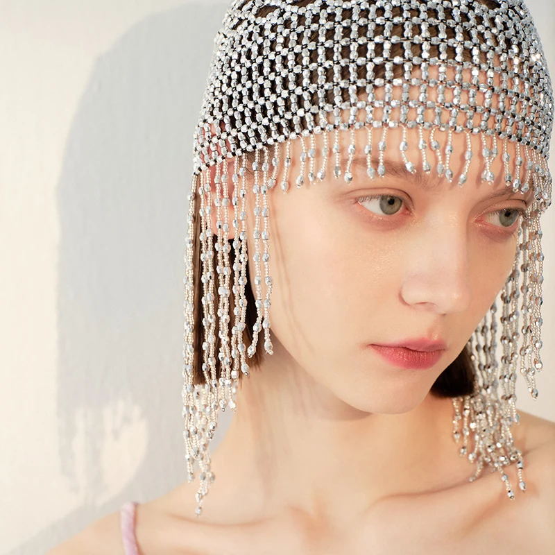 

Tassel Hollow Personality Headgear Women's Fashion Retro Aesthetic Temperament Elegant Hair Accessories Accessories